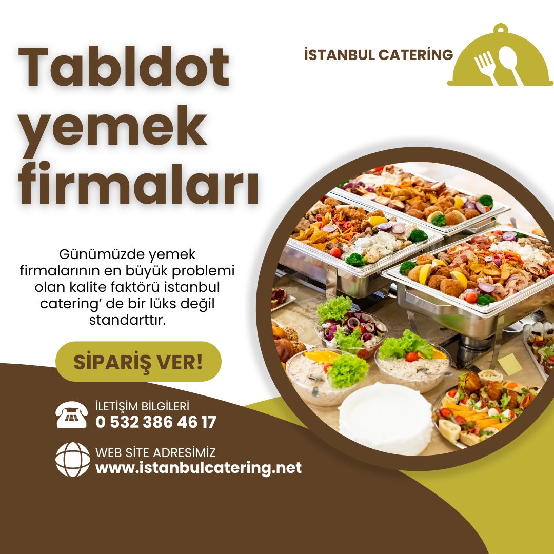 Tabldot yemek firmaları